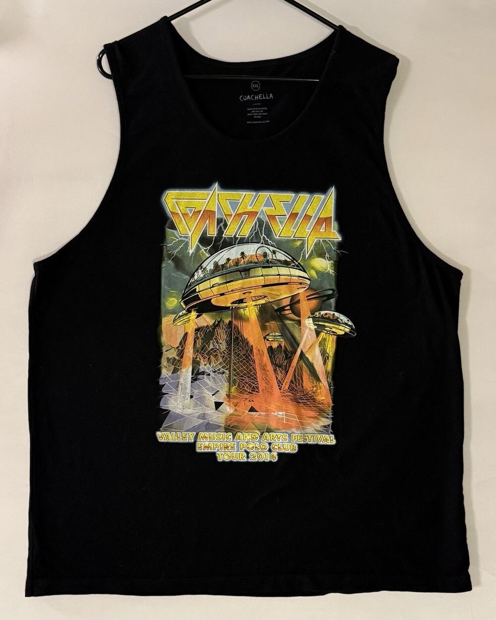 Coachella 2014 Tank Top Festival Lineup Official XXL A153